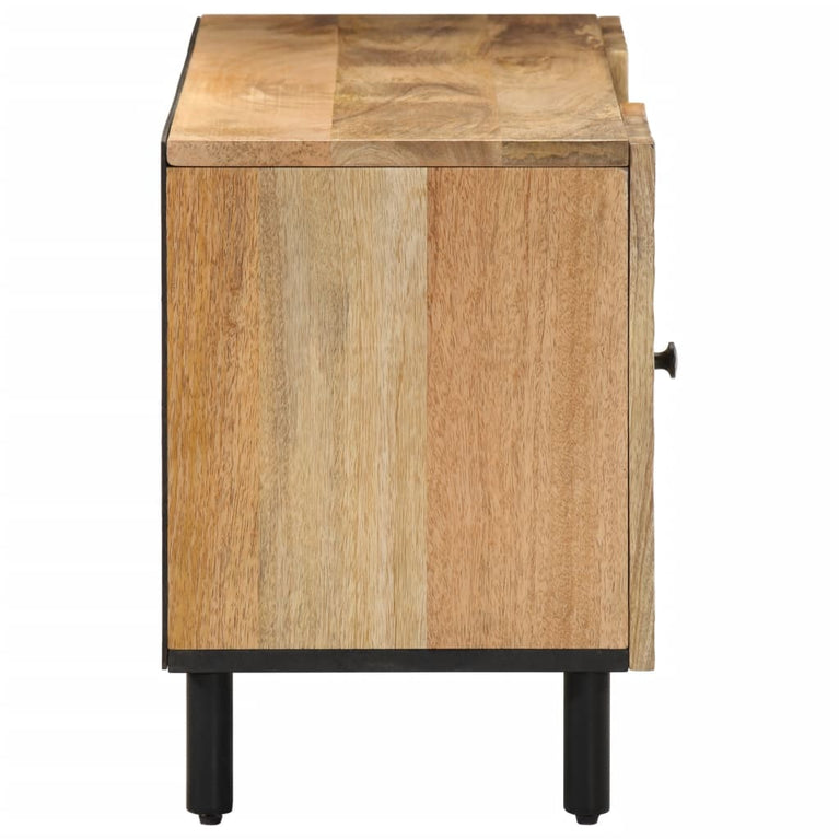 Tv-meubel 105x33x46cm massief mangohout