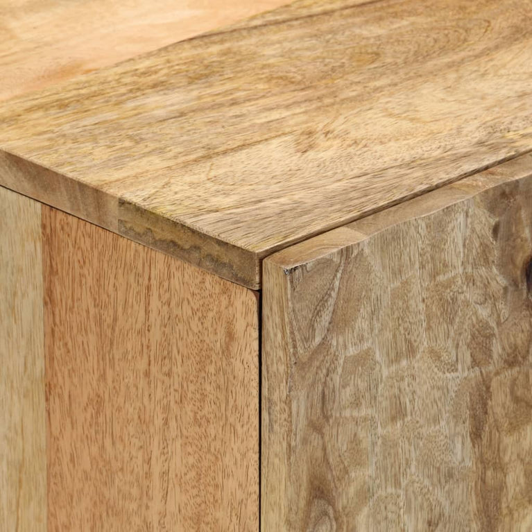 Tv-meubel 105x33x46cm massief mangohout