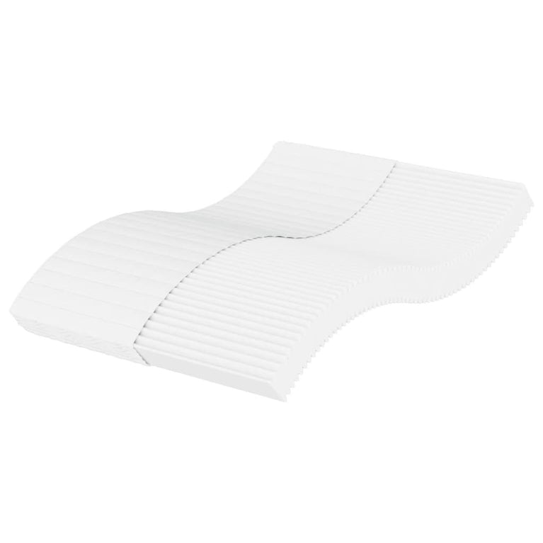Schuimmatras hardheid H2 H3 140x190 cm wit