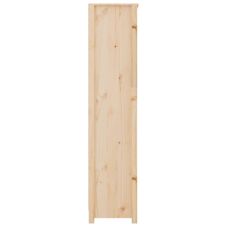 Boekenkast 80x35x154 cm massief grenenhout