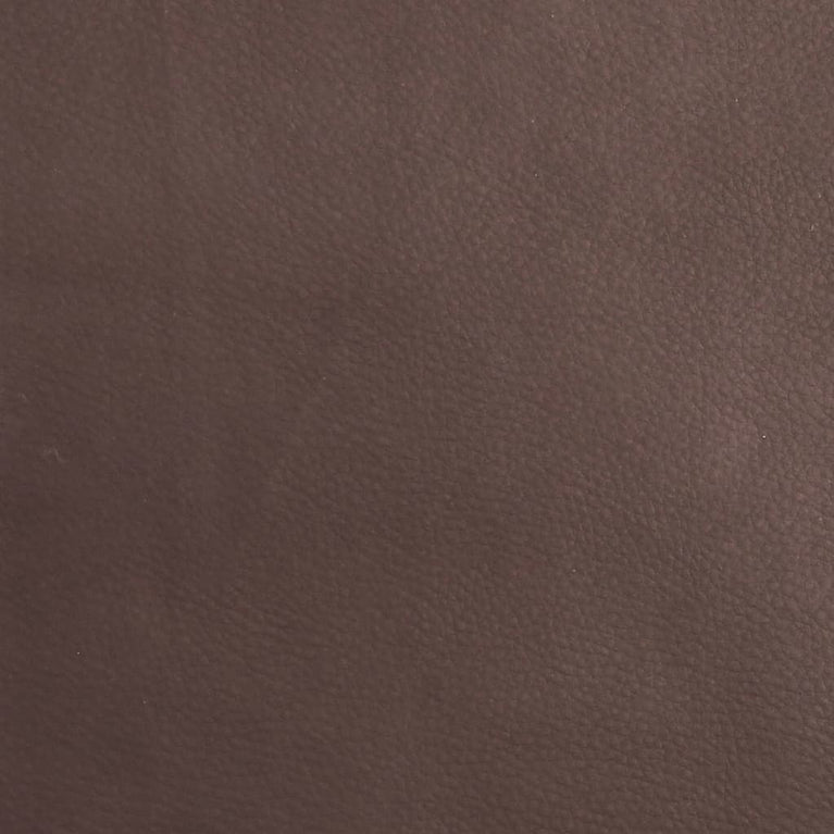 Bankje 107x80x81 cm kunstleer bruin