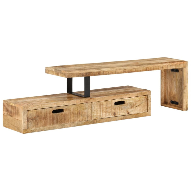 Tv-meubel massief mangohout