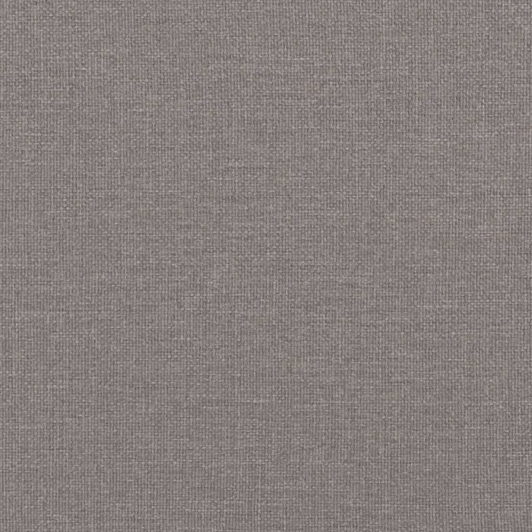 Slaapbank met kussens stof taupe