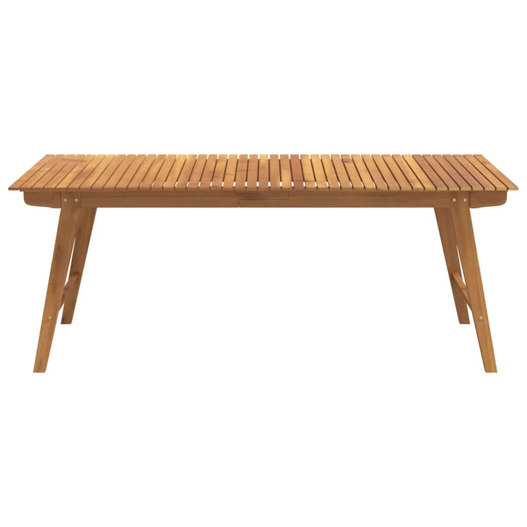 Tuintafel 200x90x75 cm massief acaciahout