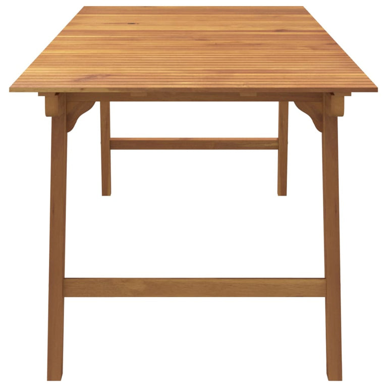 Tuintafel 200x90x75 cm massief acaciahout