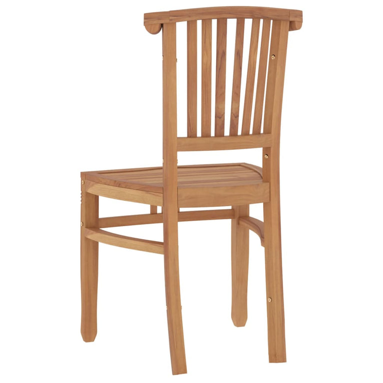 7-delige Tuinset massief teakhout