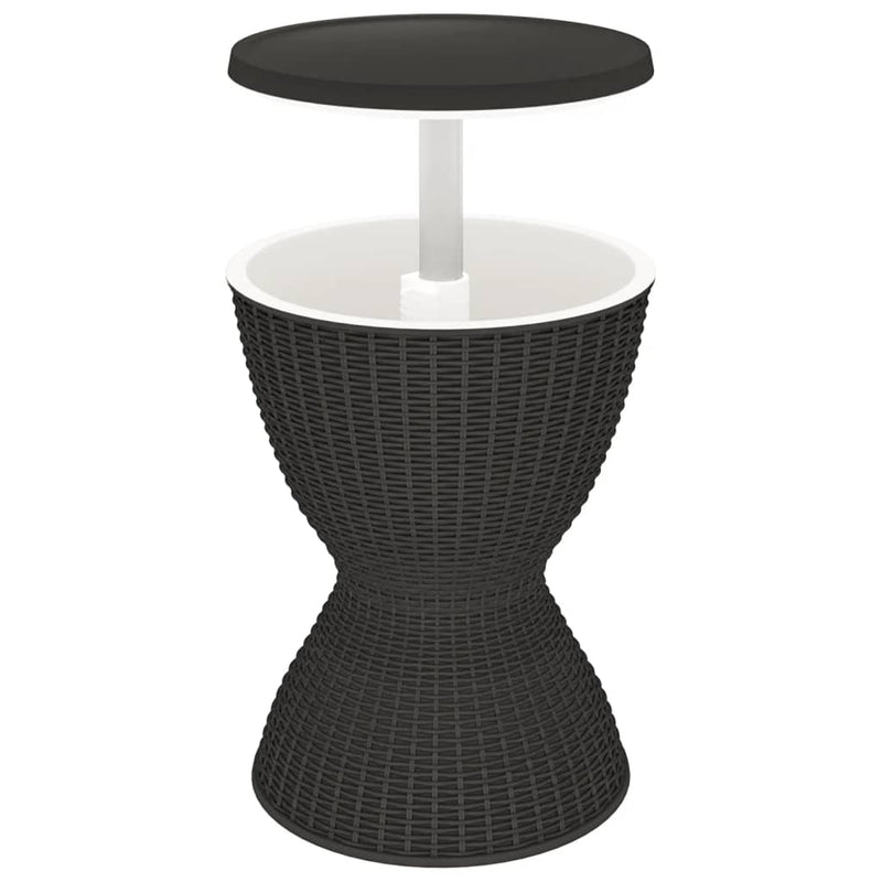 IJskoeltafel 3-in-1 polypropeen zwart