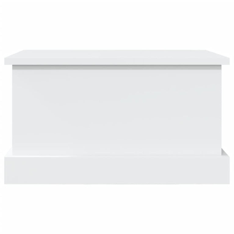 Opbergbox 50x30x28 cm bewerkt hout wit