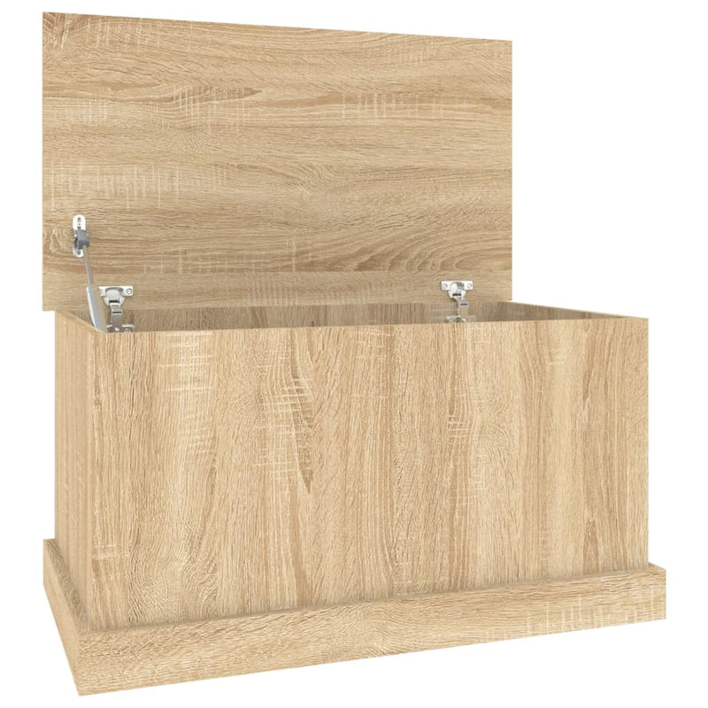 Opbergbox 70x40x38 cm bewerkt hout sonoma eikenkleurig