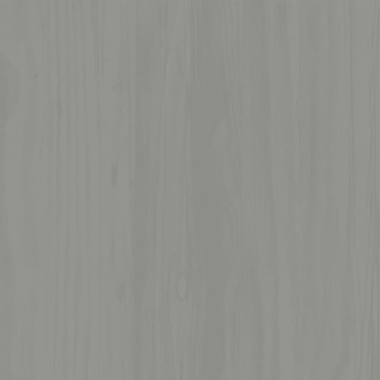 Vitrinekast VIGO 85x35x170 cm massief grenenhout grijs