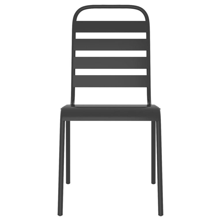 9-delige Tuinset staal antracietkleurig