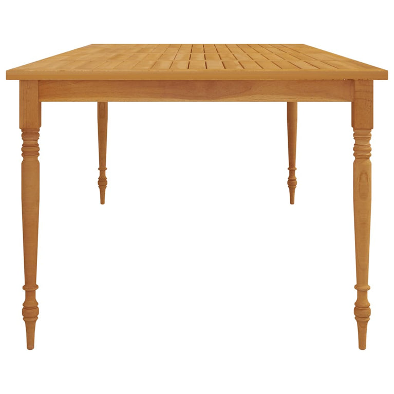 Tafel Batavia 200x100x75 cm massief teakhout
