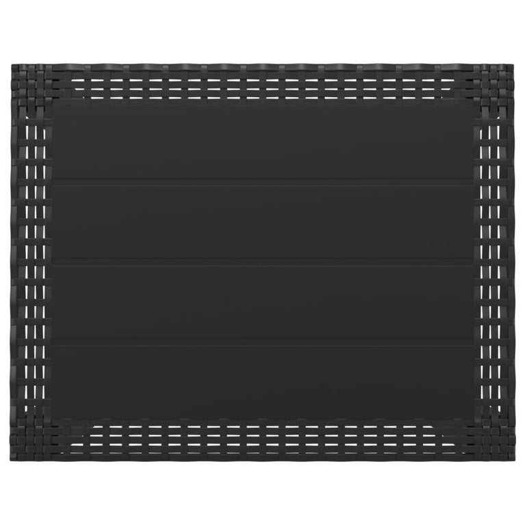 Tuintafel 59x47x40 cm PP antracietkleurig