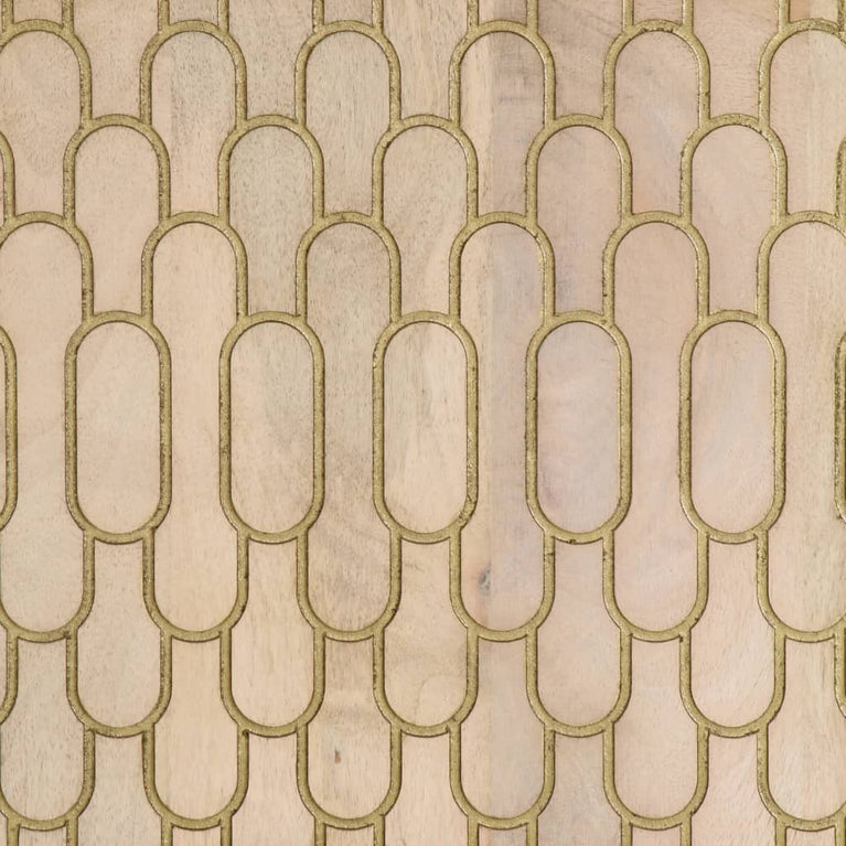 Tv-meubel 105x33x46cm massief mangohout