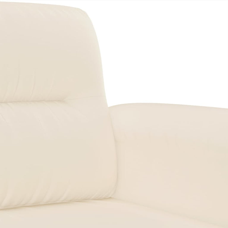 Fauteuil 60 cm microvezelstof beige