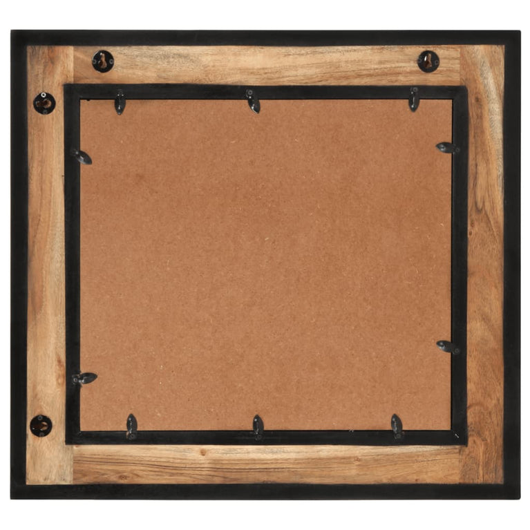 Badkamerspiegel 60x1x55 cm massief acaciahout