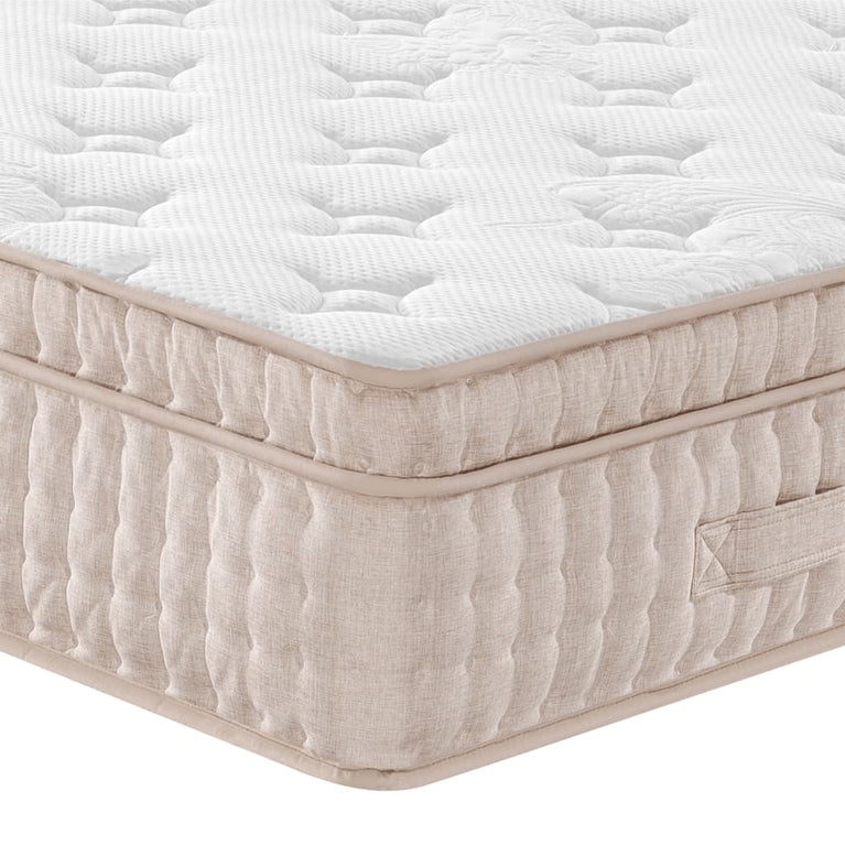 Pocketveringmatras middelhard-plus 90x190 cm Single Size