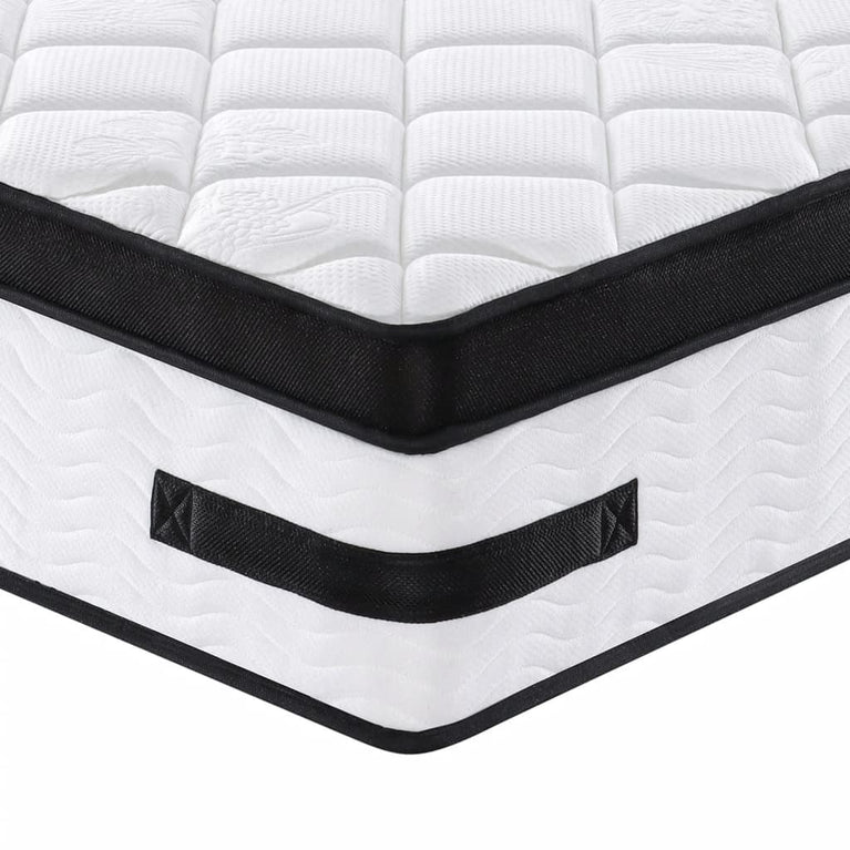 Pocketveringmatras middelhard-plus 90x190 cm Single Size