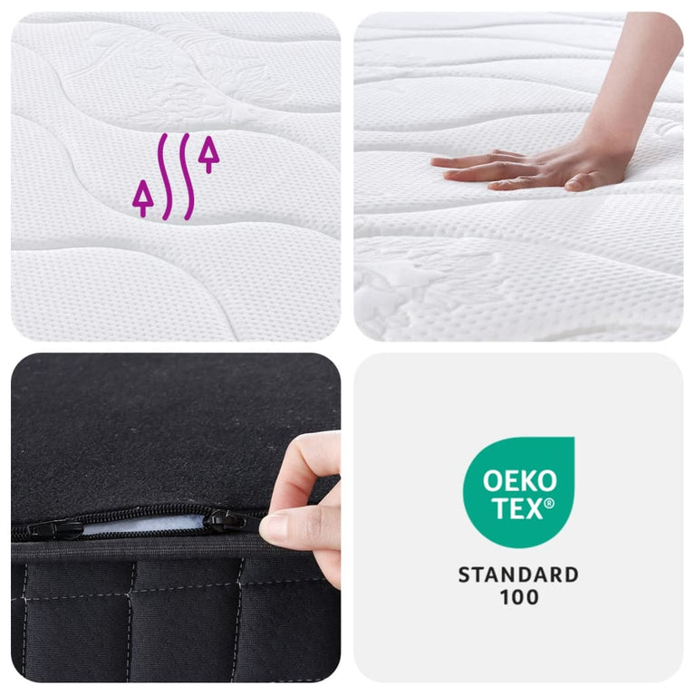 Binnenveringmatras middelhard 100x200 cm