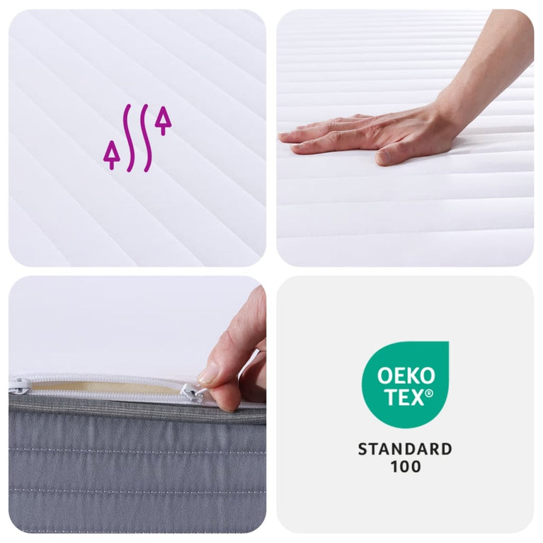 Schuimmatras middelzacht 200x200 cm