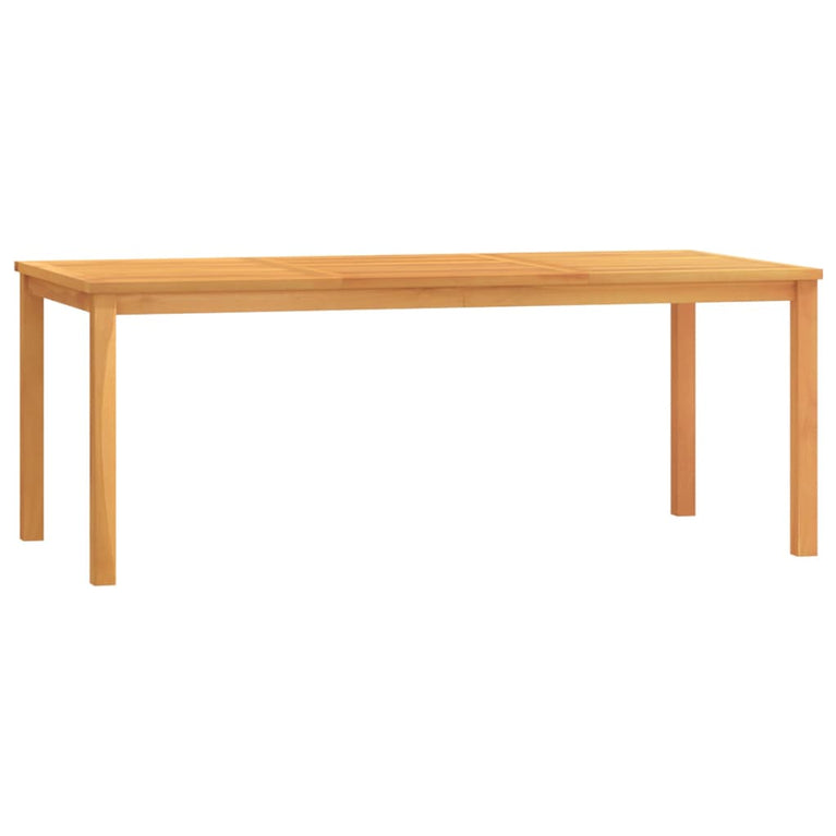 7-delige Tuinset massief teakhout