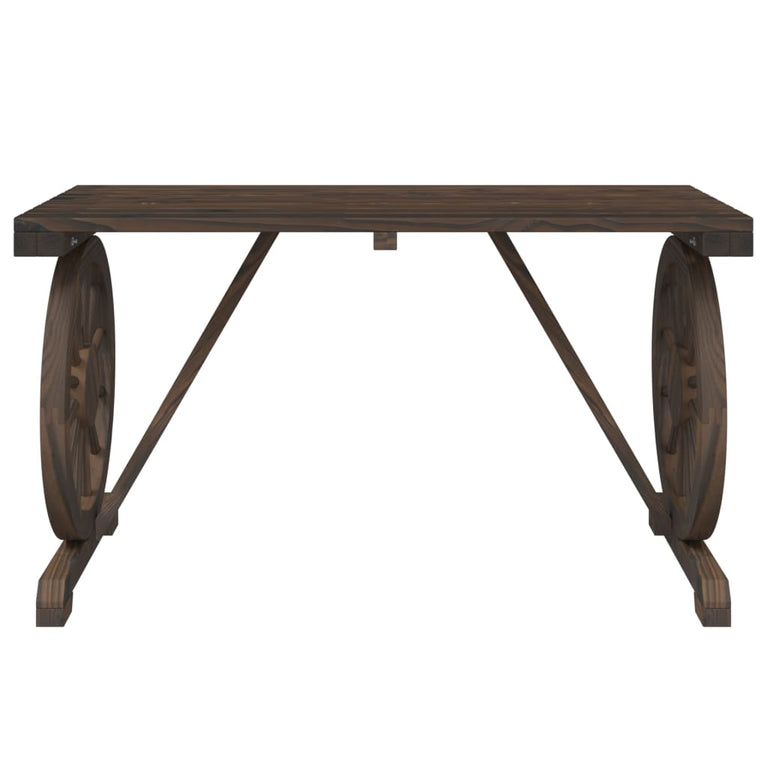 Tuintafel 115x55x65 cm massief vurenhout