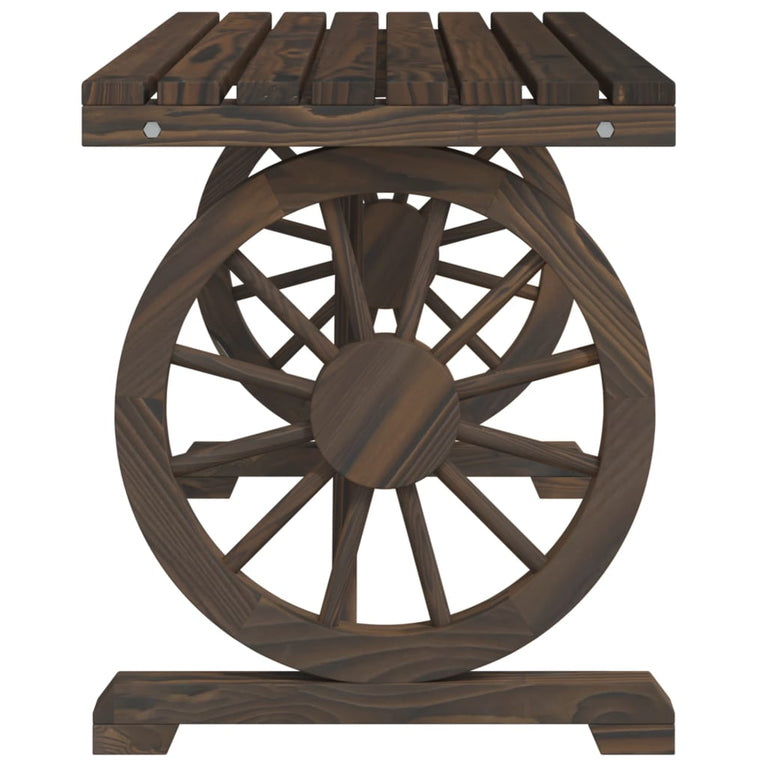 Tuintafel 115x55x65 cm massief vurenhout