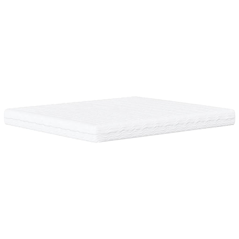 Bed met matras fluweel donkergrijs 160x200 cm