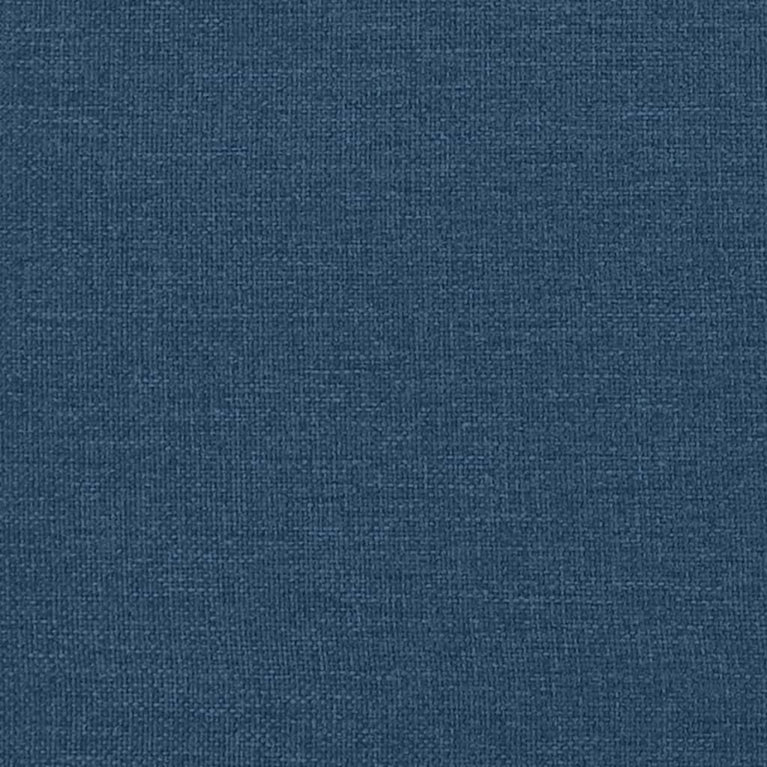 Bed met matras stof blauw 160x200 cm