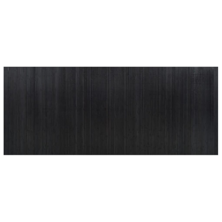 Kamerscherm 165x400 cm bamboe zwart