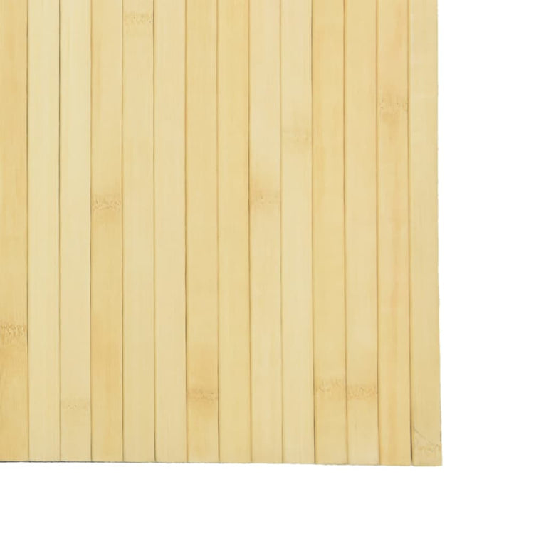 Kamerscherm 165x400 cm bamboe lichtnaturel