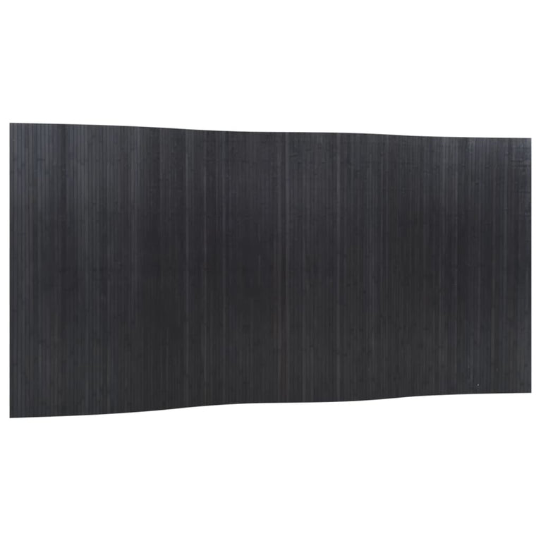 Kamerscherm 165x400 cm bamboe grijs