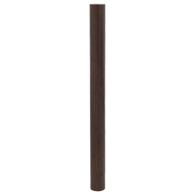 Kamerscherm 165x400 cm bamboe donkerbruin