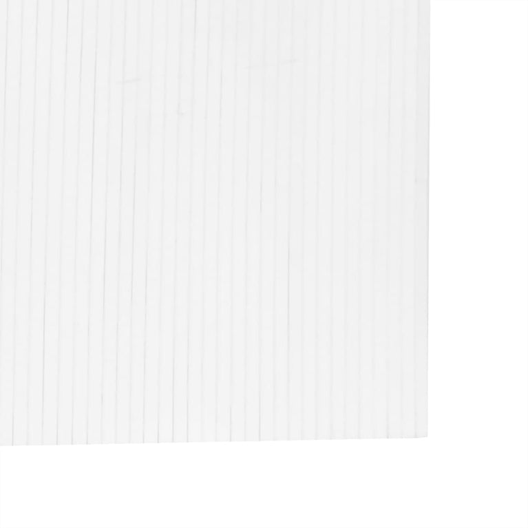 Kamerscherm 165x800 cm bamboe wit