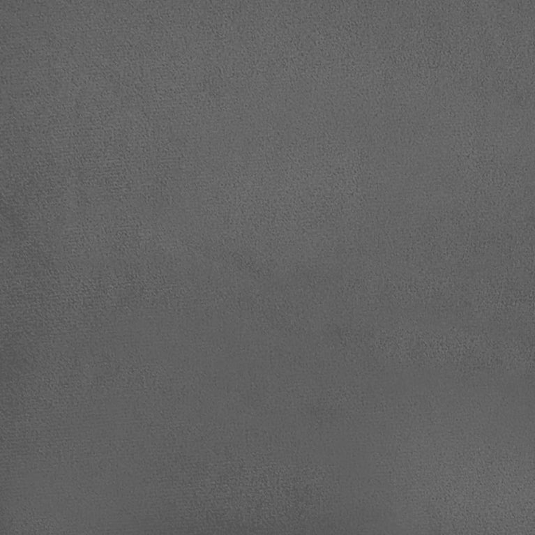 Slaapbank 2-zits fluweel donkergrijs