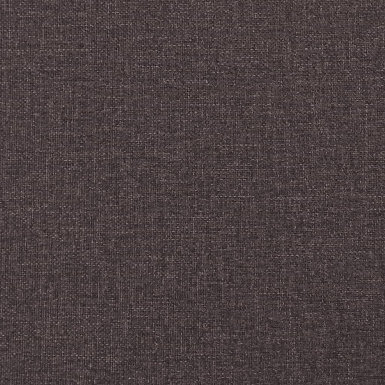 Fauteuil Chesterfield-stijl stof donkerbruin