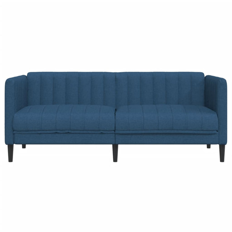 2-zitsbank stof blauw