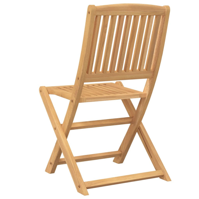 Tuinstoelen 4 st inklapbaar 57x49x90 cm massief acaciahout