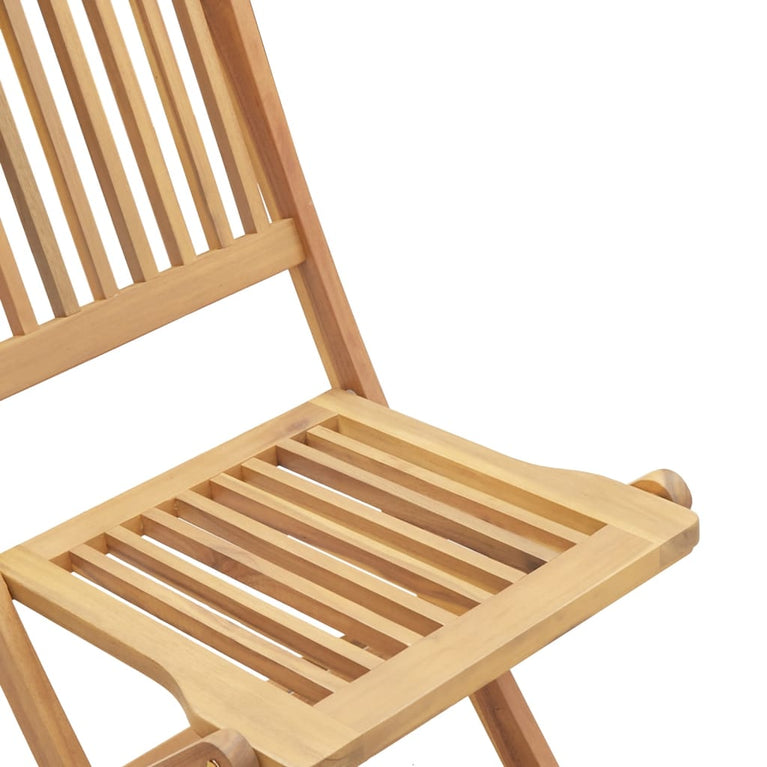 Tuinstoelen 4 st inklapbaar 57x49x90 cm massief acaciahout