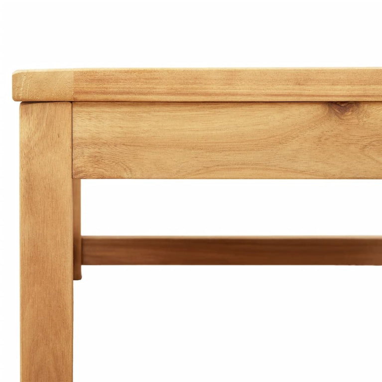 9-delige Loungeset met kussens massief acaciahout