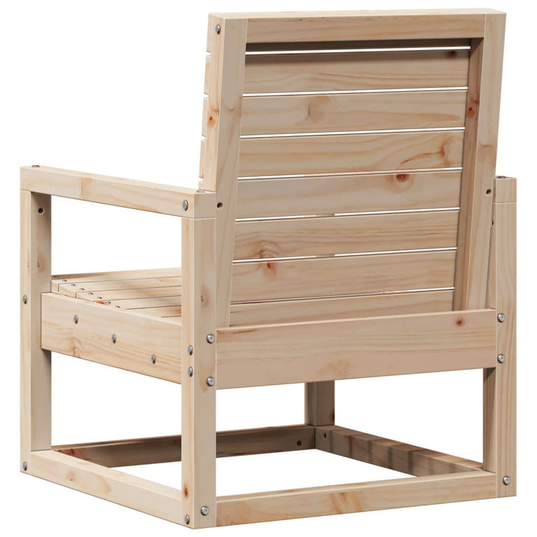 3-delige Loungeset massief grenenhout