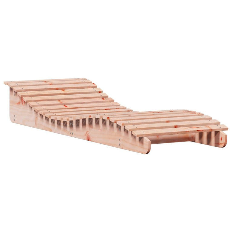 Ligbed 205x70x31,5 cm massief douglashout