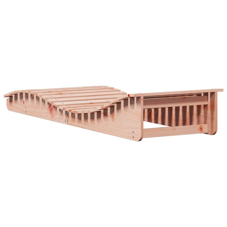Ligbed 205x70x31,5 cm massief douglashout