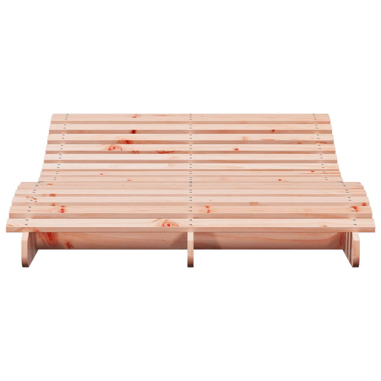 Ligbed 205x110x31,5 cm massief douglashout