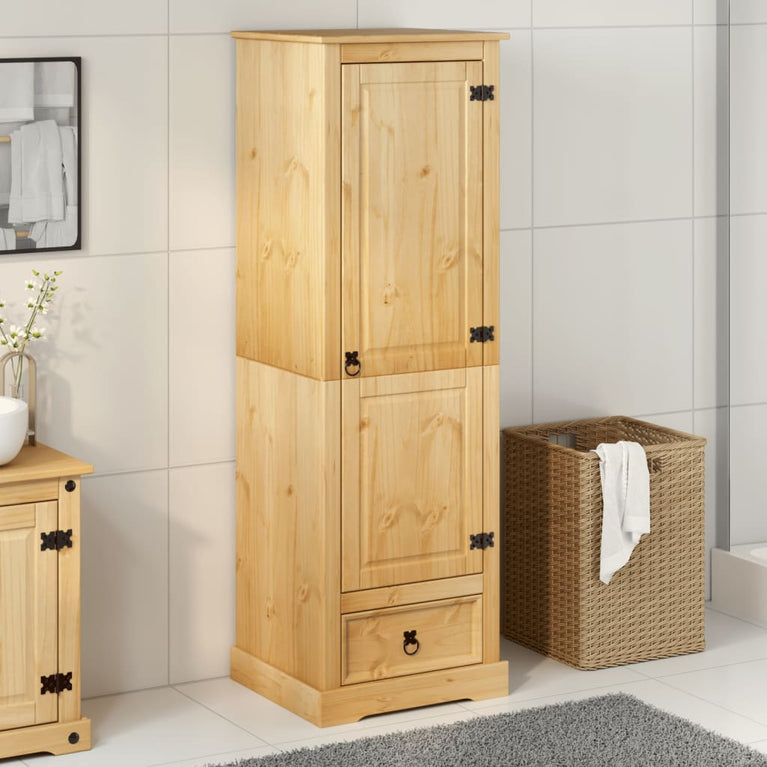Kledingkast Corona 55x50x170 cm massief grenenhout