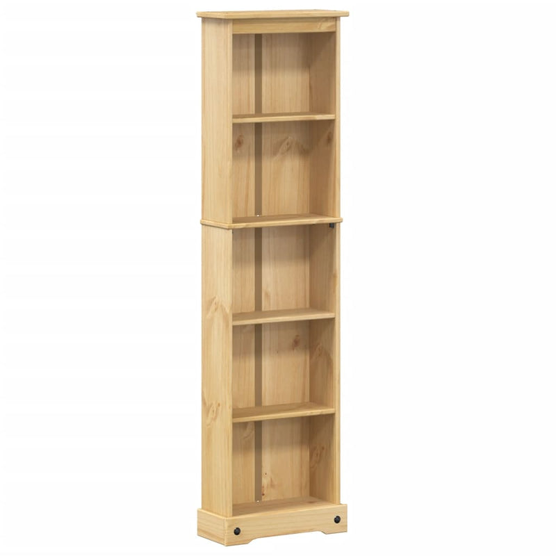 Boekenkast Corona 46x20x170 cm massief grenenhout