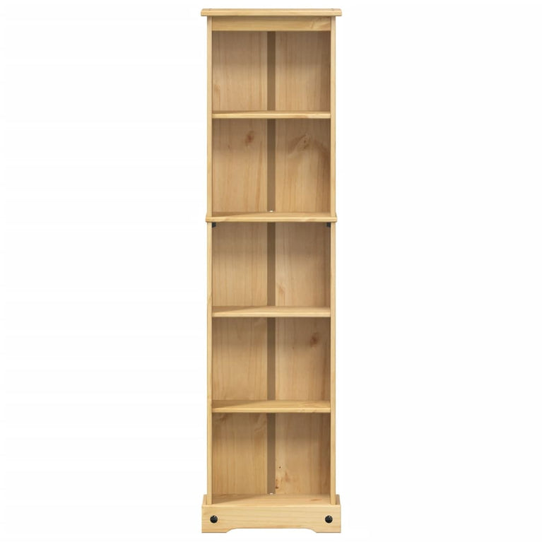 Boekenkast Corona 46x20x170 cm massief grenenhout