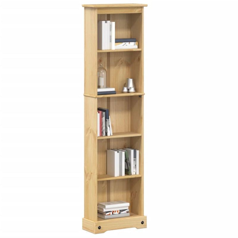 Boekenkast Corona 46x20x170 cm massief grenenhout