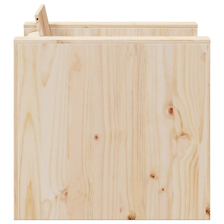 2-delige Loungeset massief grenenhout