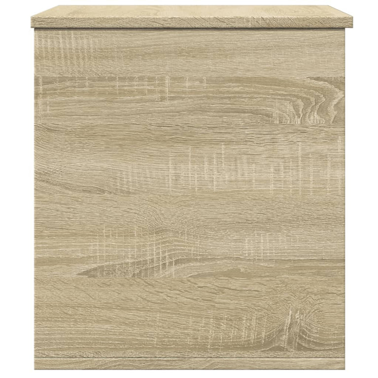 Opbergbox 60x42x46 cm bewerkt hout sonoma eikenkleurig